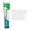 Himalaya Mint Fresh Gel Toothpaste Fluoride Free to Reduce Plaque Brighten Teeth 617 oz 2 Pack