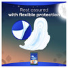 Always Ultra Thin Feminine Pads for Women with Wings Size 4 Overnight Absorbency Unscented 28 Count Pack of 1