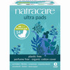Natracare Slim Fitting Ultra Pads with Wings Regular Made with Certified Organic Cotton Ecologically Certified Cellulose