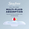 Stayfree Ultra Thin Overnight Pads with Wings For Women Reliable Protection and Absorbency of Feminine Moisture Leaks an