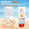 Safe Sea SPF50 Kids Sunscreen Travel Size 34 oz For sensitive skin antijellyfish and Sea Lice sting protective lotion Co