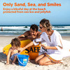 Safe Sea SPF50 Kids Sunscreen Travel Size 34 oz For sensitive skin antijellyfish and Sea Lice sting protective lotion Co