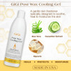 GiGi Post Waxing Cooling Gel Soothing After Wax Treatment Skin Freshener Moisturizer for Smooth Skin 16 fl oz