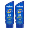 Coppertone Sport Sunscreen Lotion SPF 30 Sweat Heat and Water Resistant Sunblock Lightweight Oxybenzone Free Sunscreen T