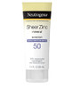 Neutrogena Sheer Zinc Dry Touch Spf50 Sunscreen 3 Ounce 88ml