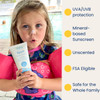 TruKid Sport Mineral Sunscreen SPF 30 All Natural Kids Baby Sunscreen for Face Body NonToxic Zinc Oxide Sunblock Protect