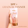 Coppertone Glow Protect and Tan Sunscreen Lotion Gradual Self Tanner SPF 30 Sunscreen 5 Fl Oz Tube