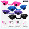 Super Sunnies Tanning Bed Goggles FDA Compliant UV Red Light Therapy Protection Assorted Colors 12 Pack