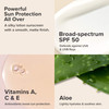 Paulas Choice Extra Care Oil Free Sunscreen for Face SPF 50 Face Body Sunscreen Daily Moisturizing Lotion with Aloe Vita
