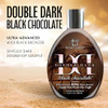 Brown Sugar Double Dark Black Chocolate Tanning Lotion UltraAdvanced 400X Black Bronzer with Cocoa Coconut Shea Butters
