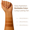 SunFX Gradual Tan Body Lotion Self Tanner Hydrating Tan Extender Moisturizer No Odor Build your Glow from Sunkissed to D