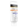 Neutrogena Clear Face Liquid Lotion Sunscreen for AcneProne Skin Broad Spectrum SPF 50 UVAUVB Protection Oil Fragrance O
