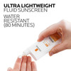 La RochePosay Anthelios Light Fluid Facial Sunscreen SPF 60 Lightweight Sunscreen For Face Fluid Texture Broad Spectrum