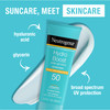 Neutrogena Hydro Boost Water Gel Moisturizing Sunscreen Lotion Broad Spectrum Sunblock SPF 50 Water Resistant Travel Siz