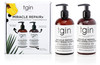 tgin Miracle RepaiRx Strengthening Shampoo and Conditioner Duo for Curly Coily and Wavy Hair with Biotin and Black Casto