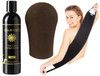 Tan Physics Sunless Tanner 8oz with Tanning Mitt Back Applicator Self Tan Lotion Instant Tanning Lotion for Face Body Na
