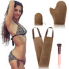 4 Pcs Self Tanner Mitt Applicator Kit Self Tanning Mitt GloveSelf Tanner Back ApplicatorMini Face Tanner MittFace Tanner