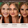 Self Tanning Drops for Face USA Made with Organic Natural Ingredients Bronzing Face Tanning Drops with Aloe Vera Non Tox