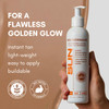 Tan Overnight Sunless Tanning Lotion 8 oz Self Tanner Self Tanning Lotion Face Tanner Natural Long Lasting Instant Dark