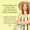 Just Nutritive Indoor Tanning Oil Natural Tanning Bed Accelerator for Fast Dark LongLasting Tan Moisturizing Body Oil wi