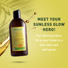Just Nutritive Indoor Tanning Oil Natural Tanning Bed Accelerator for Fast Dark LongLasting Tan Moisturizing Body Oil wi