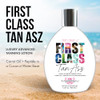 Tan Asz U First Class Tanning Lotion Luxury Advanced Carrot Oil Peptide Bronzing Blend in a Coconut Water Base with Inkt