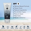 Absolutely Natural SPF 8 Mineral Sunscreen Water Resistant Moisturzing Lotion for Body Face NonNano Zinc Oxide Vitamin E