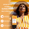 NEUTRIHERBS Sunscreen Tinted SPF 50 Face Body PA Sunblock Lotion Broad Spectrum Vitamin E C Face Sunscreen