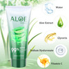 ASYBO 200x2 ML Aloe Vera Gel 99 Organic Pure Aloe Vera Hydrating Face Body Moisturizer Natural Aloe Cream for Dry Skin S