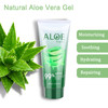 ASYBO 200x2 ML Aloe Vera Gel 99 Organic Pure Aloe Vera Hydrating Face Body Moisturizer Natural Aloe Cream for Dry Skin S
