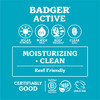 Badger Mineral Sunscreen Cream SPF 30 Zinc Oxide Sun Care 98 Organic Reef Safe Water Resistant Unscented Face and Body S