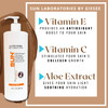 Sun Laboratoreis By Giesee Ultra Dark Self Tanner Lotion 32 oz With Tanning Mitt Extra Dark Self Tanner Self Tanning Lot