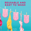 SOL by Jergens Self Tanner Applicator Mitt Flawless Streakfree Tanning Blender Glove Sunless Tanning Reusable Tanning Mi