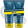 Oars Alps Travel Sunscreen for Face Everday Use SPF 37 Anti Aging Face Sunscreen Body Lotion Infused with Hyaluronic Aci