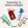 Vacation Sun Belt Sampler Includes Baby Oil SPF 30 Super Spritz SPF 50 Face Mist Classic Lotion SPF 30 After Sun GelFest