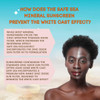 Safe Sea Zinc Oxide Sunscreen SPF50 Clear Mineral Face Sunscreen AntiJellyfish Sting Protective Lotion Coral Reef Safe T