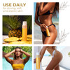 COCOSOLIS ANANAS Tanning Bed Lotion Accelerator Organic Tanning Lotion with vitamin E Pineapple Scent Tanning Oil Enhanc