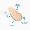 CoTZ Mineral Sunscreen Stick SPF 45 Zinc Oxide Water Resistant Broad Spectrum Sunscreen Invisible to Sheer Finish Easy O