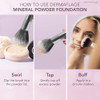 Dermaflage SPF Mineral Powder Sunscreen for Sensitive Skin All Natural Sunscreen Powder Broad Spectrum