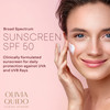 OLIVIA QUIDO Clinical Skincare Broad Spectrum Sunscreen SPF 50 with Lilac Stem Cell AntiAging Skin Protection From UVA a