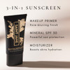 SAINT JANE Luxury Sun Ritual Pore Smoothing SPF 30 Mineral Sunscreen Luxury FloralInfused Clean Skincare 17 oz 50 ml