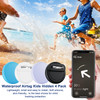 Air Tags 4 Pack AirTag Holder for Kids Waterproof AirTag Hidden Kids Holder with Invisible Pin Anti Lost for Kid Elderly