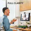 Logitech Brio 101 Full HD 1080p Webcam for Meetings Streaming Desktop Laptop PC Builtin Mic Shutter Works with Zoom Micr