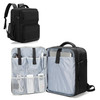 LUXJA Projector Backpack with 156 Inch Laptop Sleeve Projector Bag with 2 Large Compartments Compatible with Most Major