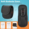Desing Wish Mini Pouch for Earbuds Case Bag FlipCover Design Mini Backpack Keychain Pouch Small Bag for Ear Buds Compati