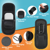 Desing Wish Mini Pouch for Earbuds Case Bag FlipCover Design Mini Backpack Keychain Pouch Small Bag for Ear Buds Compati