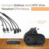 Skywin 3in1 Round VR Backpack Cable 1 Meter32 Feet Compatible with HP Z VR Backpack HTC Vive for Linkbox and Headset Con