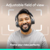 Logitech Brio 4K Webcam Video Calling NoiseCancelling mic HD Auto Light Correction Wide Field of View Windows Hello Work