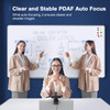 EMEET C960 4K Webcam for PC 4K UHD CMOS Sensor PDAF Auto Focus Dual Omnidirectional Mics Auto Light Correction 73 FOV Pl