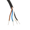 uxcell M12 Female Straight 4 Pin Connector Aviation Socket Electrical Cable 2M